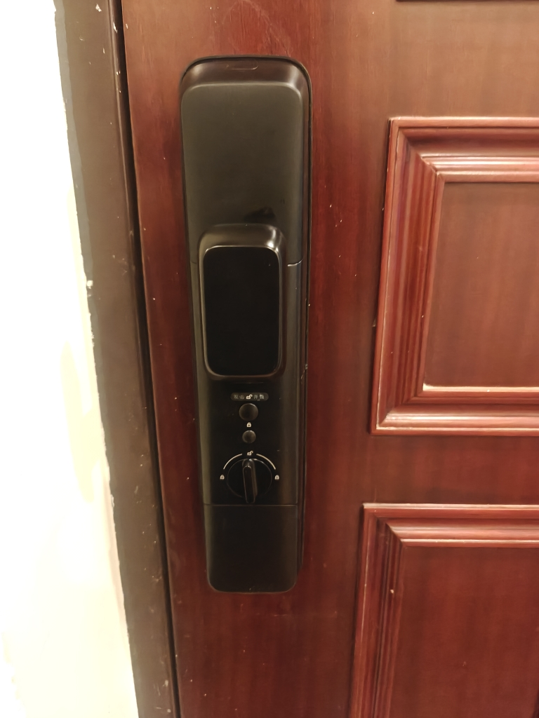 德施曼指纹锁密码锁全自动智能锁Q50电子门锁家用防盗门智能锁高端黑晒单图