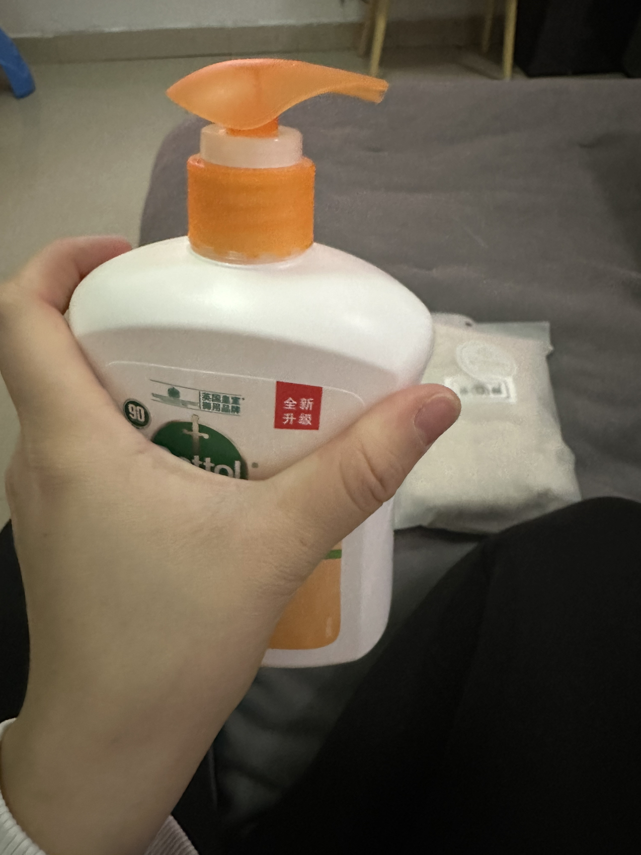 滴露(Dettol)健康抑菌洗手液自然清新500克 瓶装 深层补水晒单图