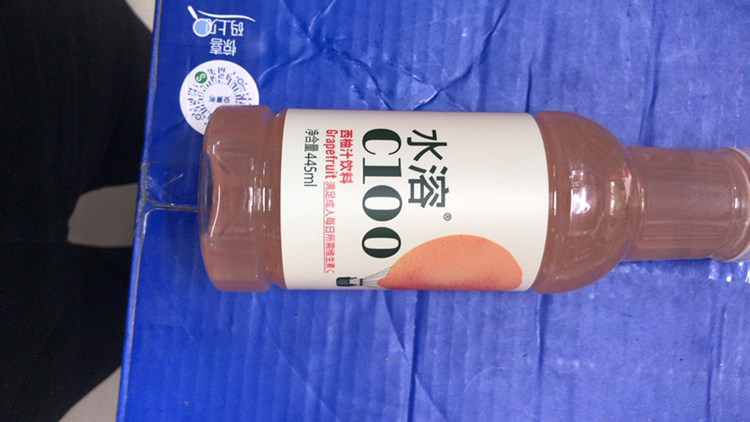 农夫山泉 水溶C100(西柚)混合果汁445ml*15瓶 整箱晒单图