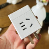 得力 33626 无线/2孔+2USB USB插头 白色 智能无线插座转换器充电魔方多功能插排接线板晒单图