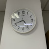 康巴丝(Compas)性挂钟创意钟客厅时钟大挂表 简约壁钟 10英寸(直径25.5厘米) 2855白色26厘米 抖音晒单图