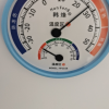 温度计家用室内温湿度计回固 婴儿温计创意干湿温度计免电子_天蓝色晒单图