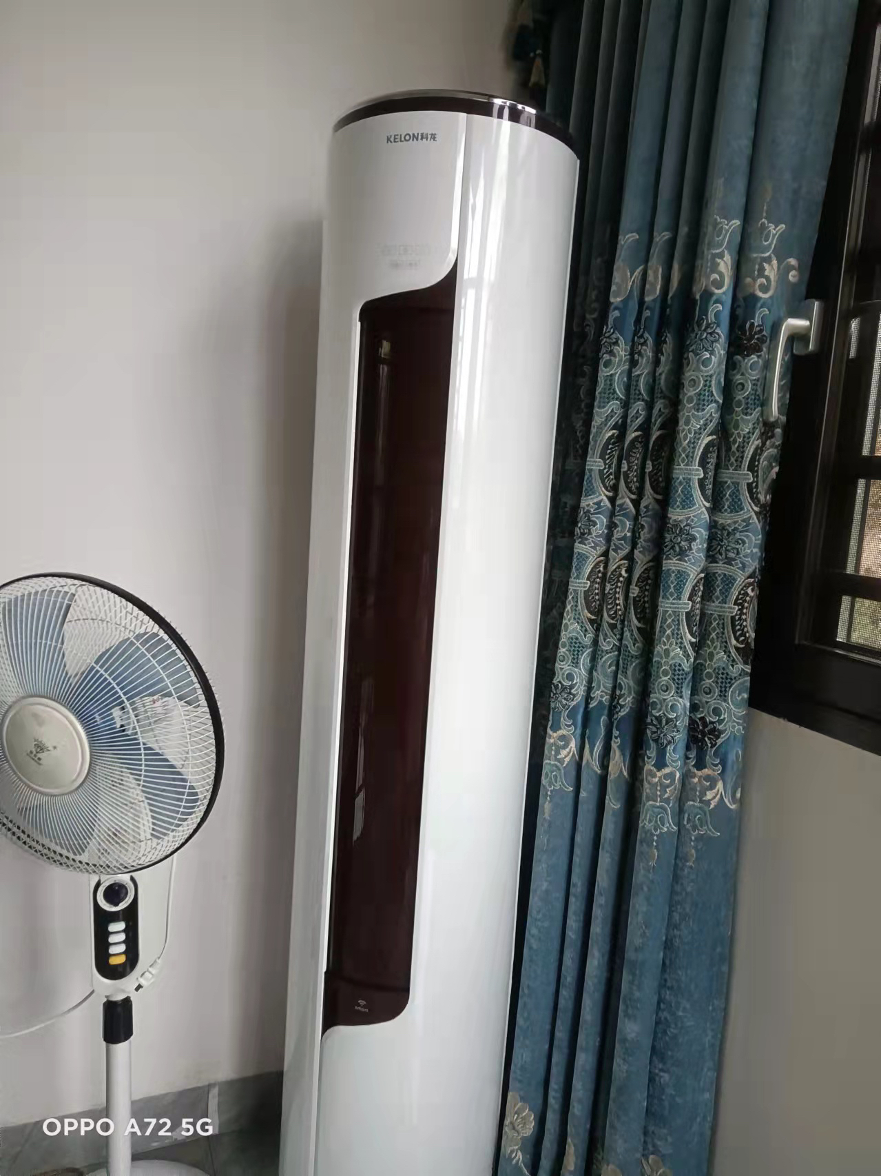 科龙(KELON)空调3匹变频 新一级能效 柔风冷暖空调柜机 静美人 智能wifi立式空调KFR-72LW/EFLVA1晒单图