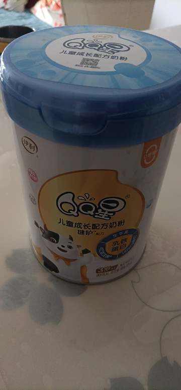 伊利(YILI)QQ星 健护儿童成长配方奶粉4段800g 罐装晒单图