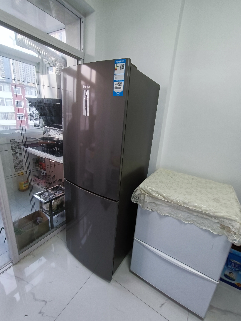 Haier/海尔272升家用电冰箱两门双门双变频风冷节能小型省电BCD-272WDPD晒单图
