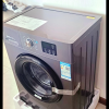 威力 10公斤变频全自动滚筒洗衣机超薄机身蒸汽除菌洗高温筒自洁一级能效 15分钟快洗 XQG100-1016DPX钛金灰晒单图