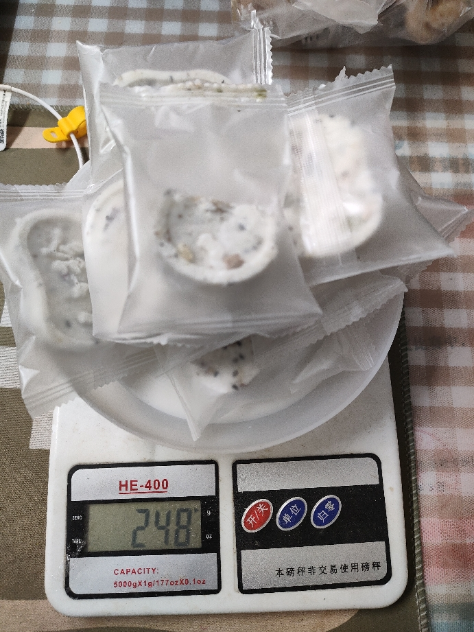 茯苓坚果蔓越莓八珍糕250g未添加蔗糖健康代餐手工糕点零食软糯饱腹晒单图