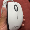 罗技M100r 有线光电鼠标办公台式笔记本电脑家用游戏电竞 (白色)晒单图