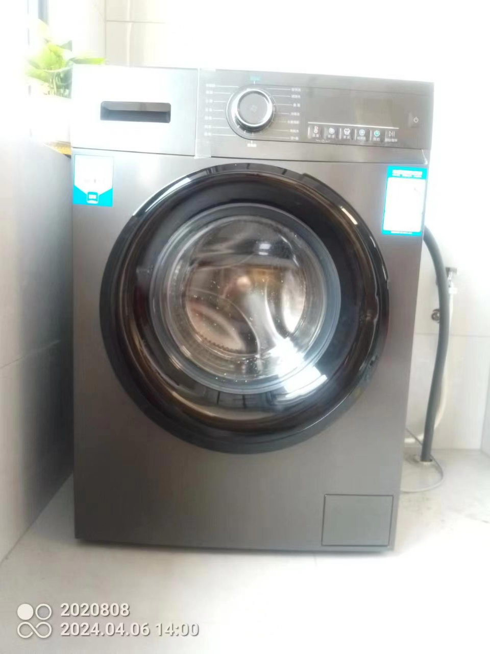 海尔(Haier)滚筒洗衣机全自动 10公斤 超薄 水雾清新 双喷淋防残留 MATE28S [MATE2S升级款]晒单图