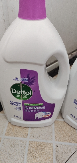 滴露薰衣草除菌液3L*2瓶加赠龙龙宝宝巾高效杀菌除螨洗衣消毒除菌99.9%*内衣裤一起洗晒单图