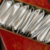 狮峰牌明前特级正宗茶叶礼盒小包装袋珍鲜白茶绿茶60g晒单图