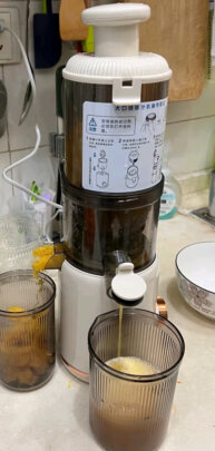 美的(Midea)立式原汁机家用多用途电动立式榨汁机整果鲜榨果汁机渣汁分离全自动冷压炸果蔬机MJ-ZZ12W7-002晒单图