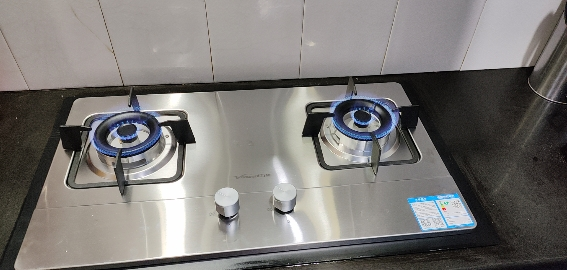 万和(Vanward)一级能效 天然气燃气灶不锈钢面板 5.0KW火力嵌入台式两用灶具 双眼灶JZT-B7B53晒单图