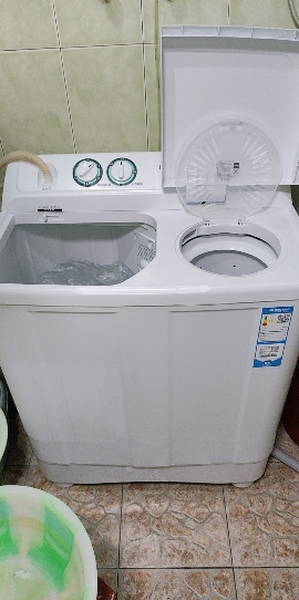 Haier海尔洗衣机双桶半自动洗衣机双缸家用9公斤大容量9kg企业价洗衣机波轮 海尔晒单图