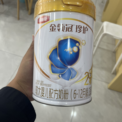 伊利(YILI)金领冠珍护较大婴儿配方奶粉 2段(6-12个月适用) 900g罐装晒单图