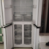 上菱 417升十字对开门冰箱 风冷无霜 一级能效 双变频节能净味抗菌大容量四开门家用电冰箱 BQE417PWL岩白晒单图
