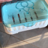 家柏饰(CORATED)创意旅行透明沥水肥皂盒带盖卫生间浴室塑料皂托架简约大号香皂盒晒单图