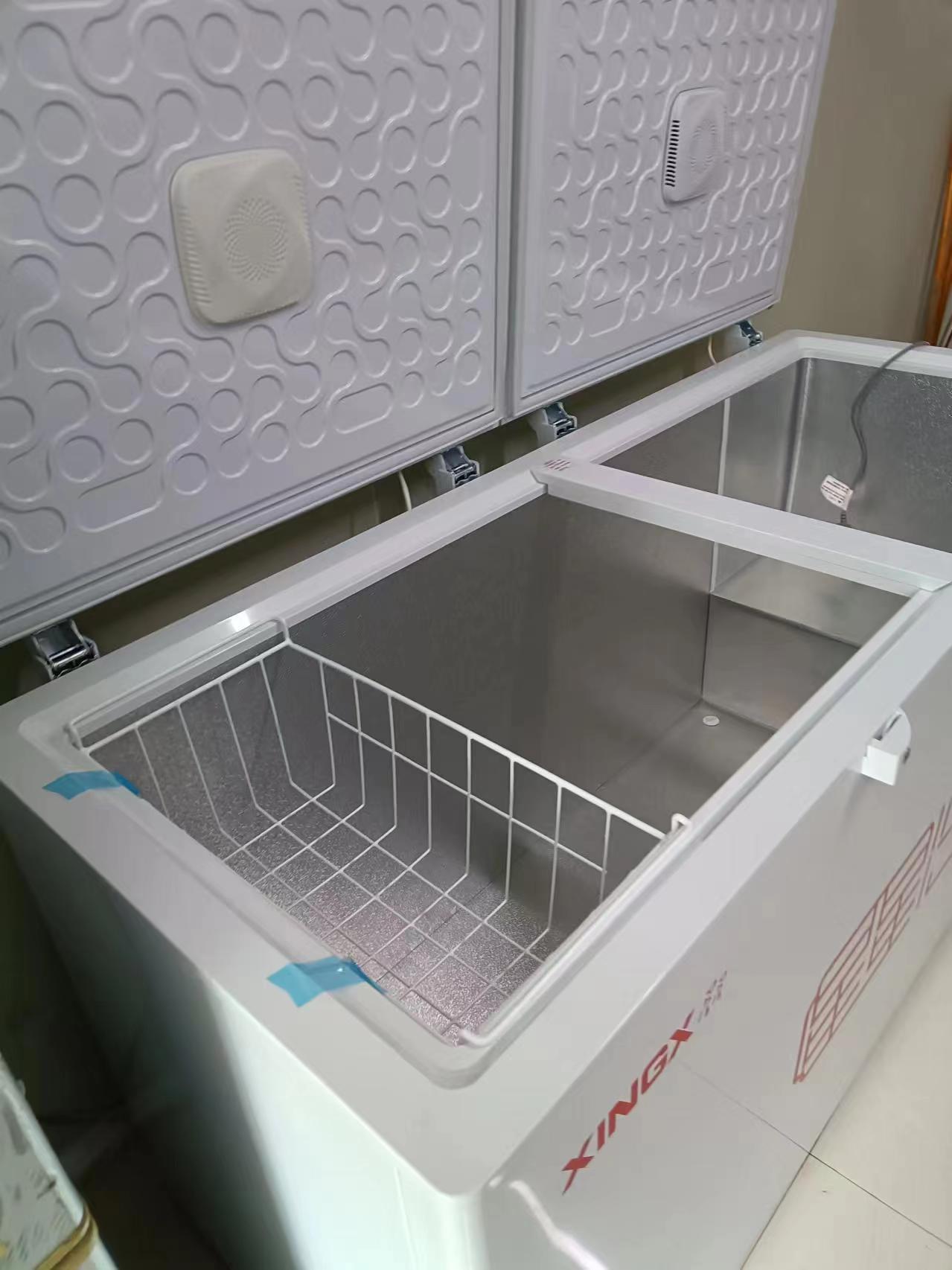 星星(XINGX)BD/BC-519E 519升 单温 冰柜 卧式冷柜 商用大冷柜 直冷顶开门 电脑控温 温度显示晒单图