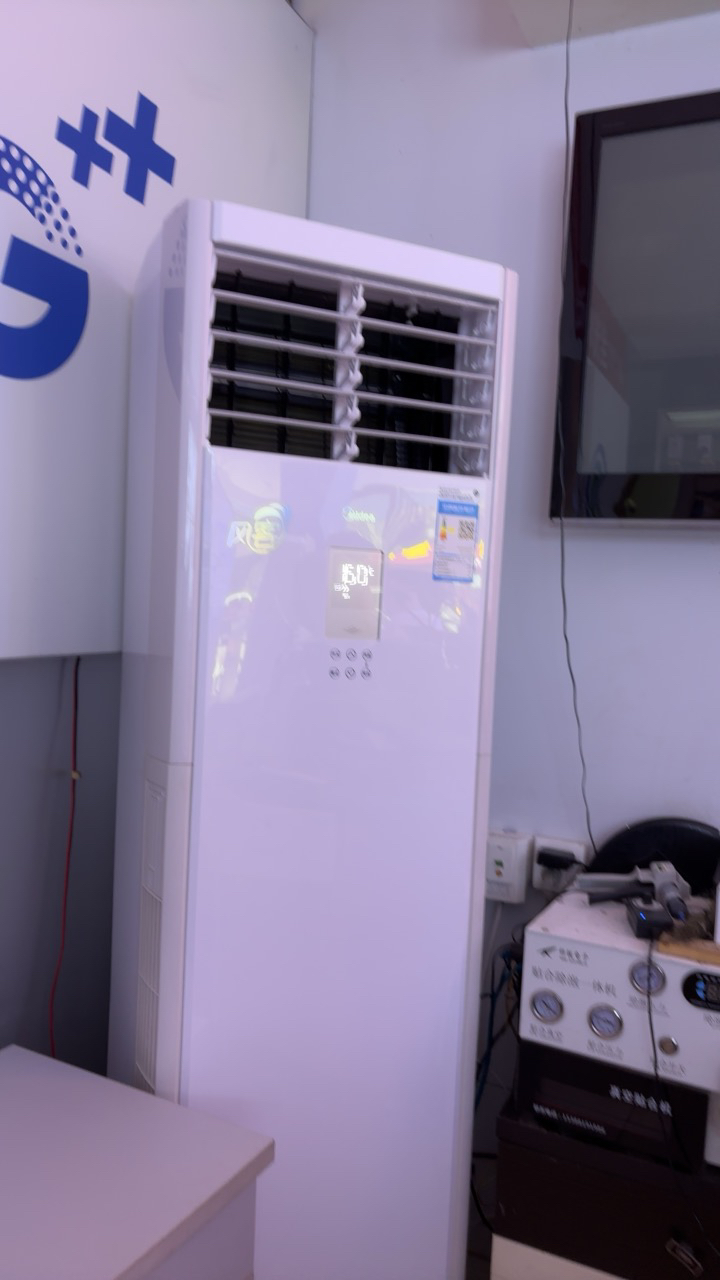 美的(Midea)空调风客2匹p新能效变频冷暖立式方柜商铺办公室客厅家用节能省电柜机KFR-51LW/N8MFB3晒单图