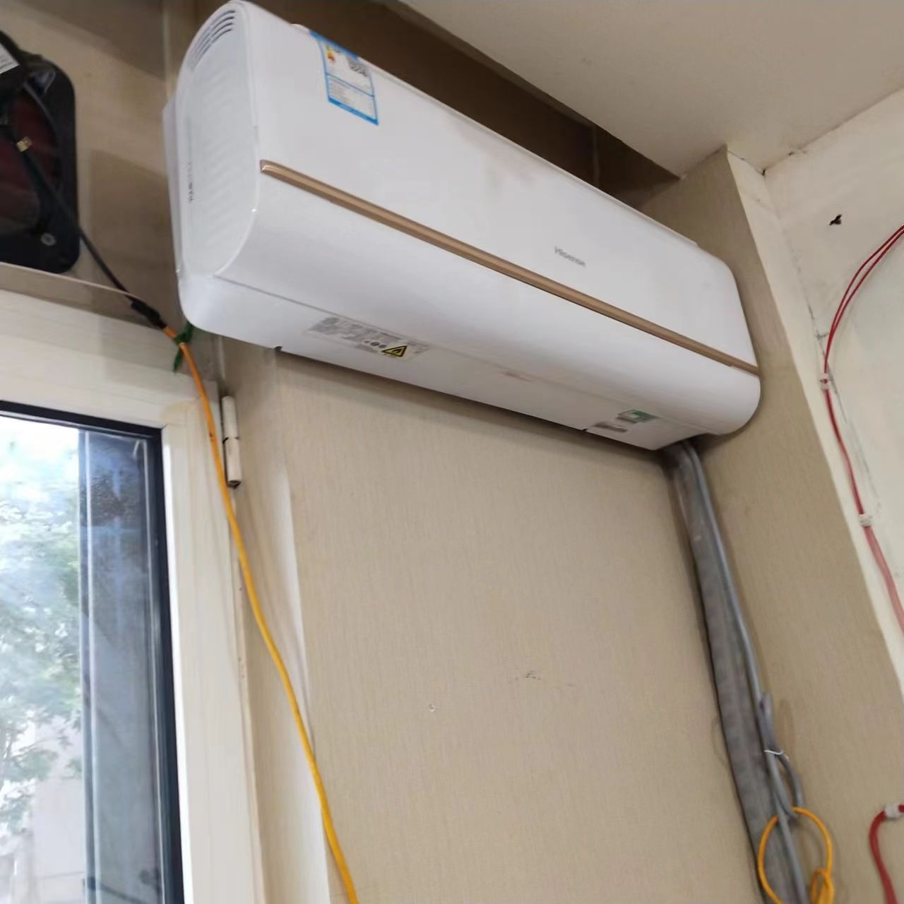 [官方自营]海信(Hisense)2匹挂机空调 新一级变频 冷暖客厅家用商用壁挂式空调KFR-50GW/K210D-A1晒单图