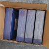 广博(GuangBo)8010档案盒5册 55mmA4塑料文件资料盒 财务凭证收纳盒 办公用品蓝色 档案盒晒单图