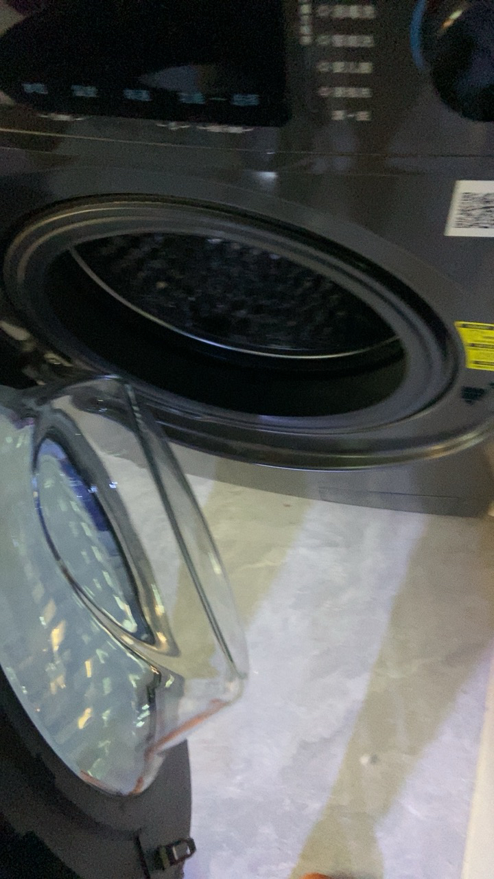 美的(Midea)滚筒洗衣机全自动除菌净螨 变频电机 智能家电 筒自洁 简尚系列 超薄款 10公斤MG100V33WY晒单图