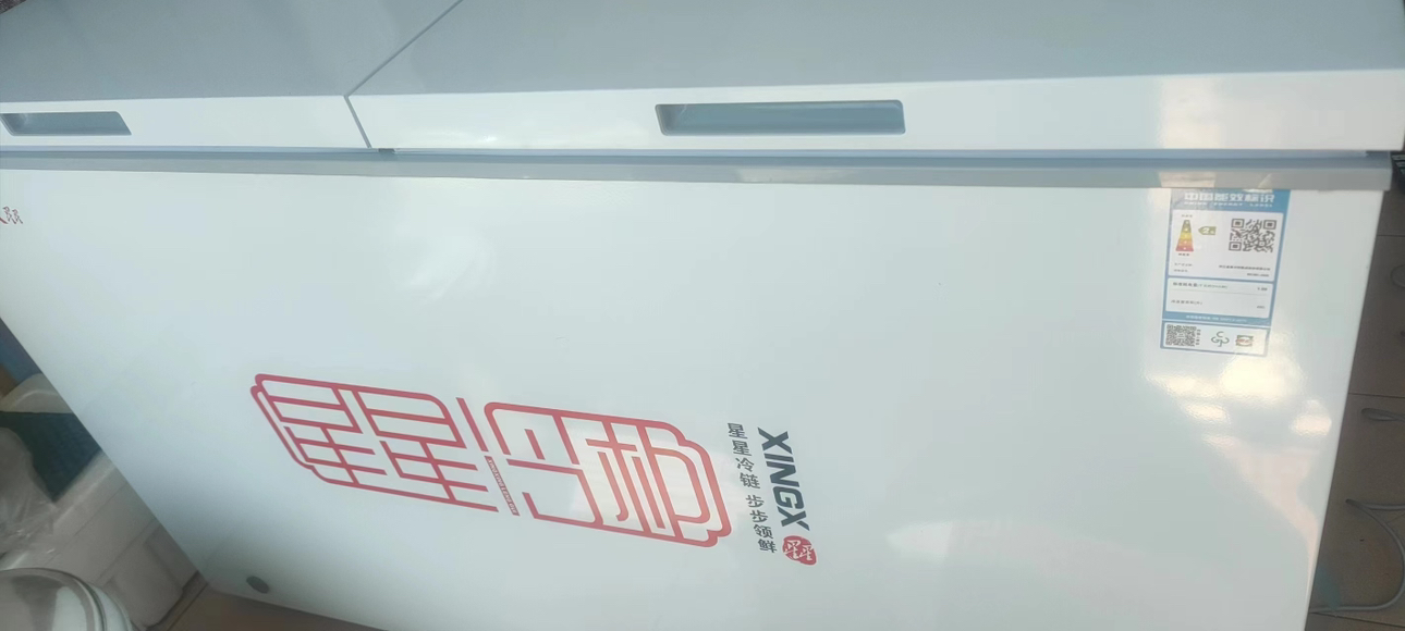 星星(XINGX)480升冰柜 冷柜 卧式大容量保鲜柜商用 冷藏冷冻转换单温冰柜 深冷速冻(白色)BD/BC-480E晒单图