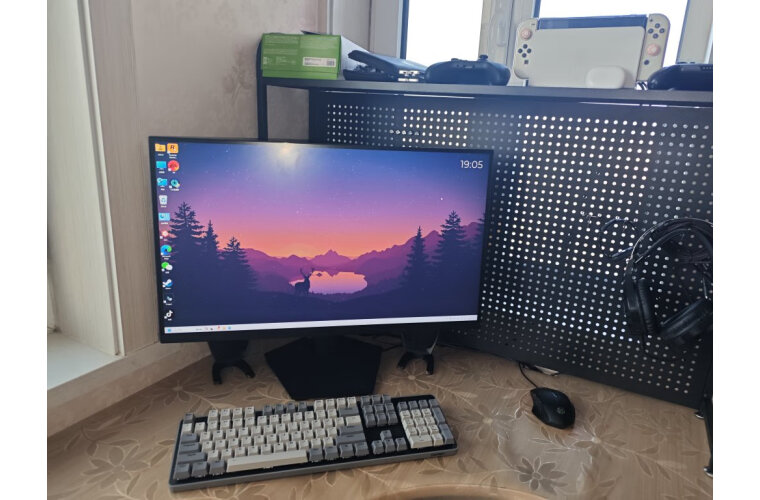 AOC Q24E11 23.8英寸2K高清IPS技术窄边框HDMI+DP接口低蓝光不闪家用办公液晶显示屏 Q24E11 100Hz高刷晒单图