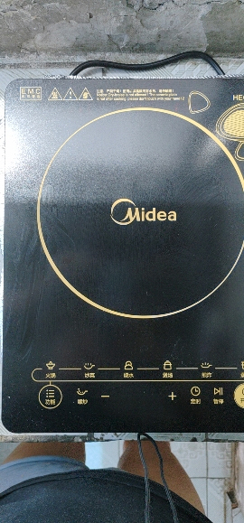 美的(Midea)电磁炉大功率8档多功能智能家用触控式电磁灶德国汉森面板 配汤锅+炒锅 C21-WK2102晒单图