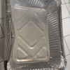 锡纸空气炸锅专用吸油纸盘碗烧烤锡纸盒圆形烤箱家用铝箔餐盒打包 185方盒20个[薄款]晒单图