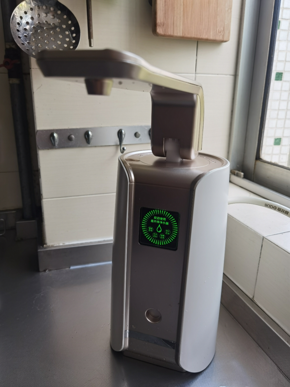易开得净水器 9001Pro升级款无废水饮水机 家用直饮过滤器台上式净水器晒单图
