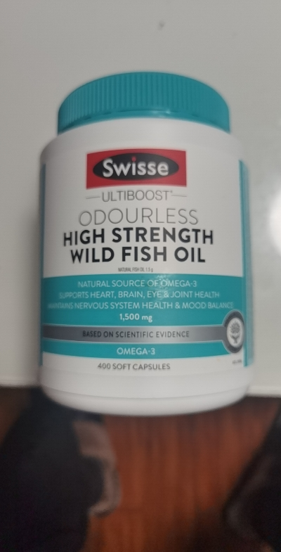 Swisse 野生鱼油软胶囊 1500mg 400粒 1瓶装 高浓度深海无腥味鱼油/深海鱼油 搭配卵磷脂 澳洲进口晒单图