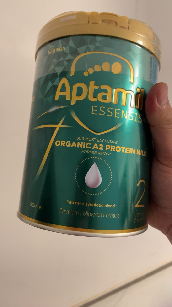 有效期到25年10月-Aptamil 澳洲爱他美光耀系列 奇迹绿罐有机A2蛋白婴幼儿配方奶粉2段900g/罐6-12个月晒单图