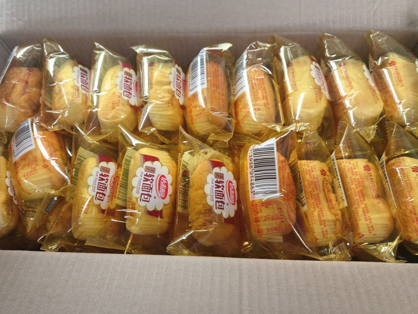 达利园奶香味法式软面包1500g箱装早餐面包零食点心晒单图