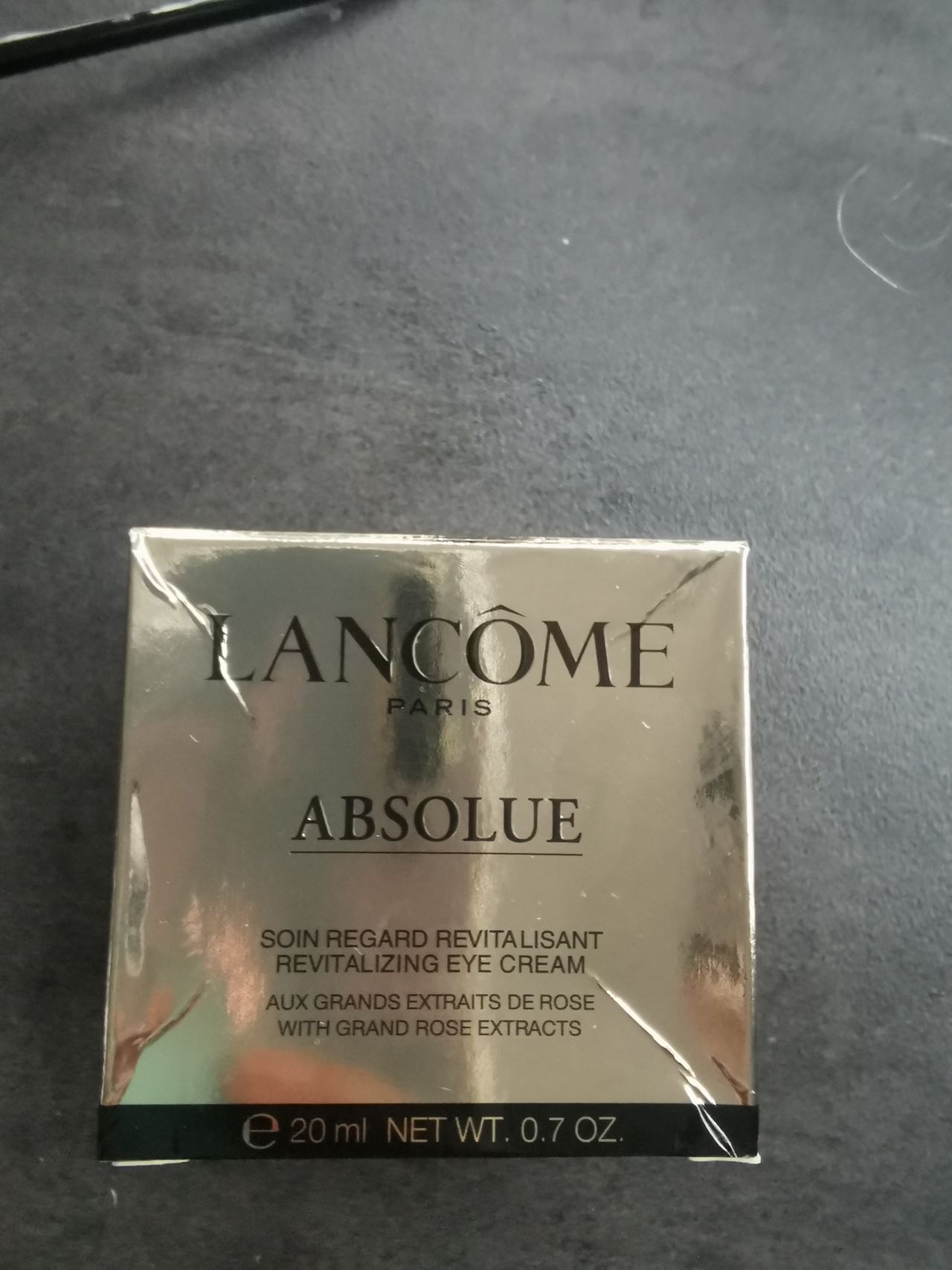 兰/蔻(LANCOME)菁纯眼霜臻颜焕亮眼霜20ml 提拉紧致修护眼周肌肤淡化纹路 20ml晒单图