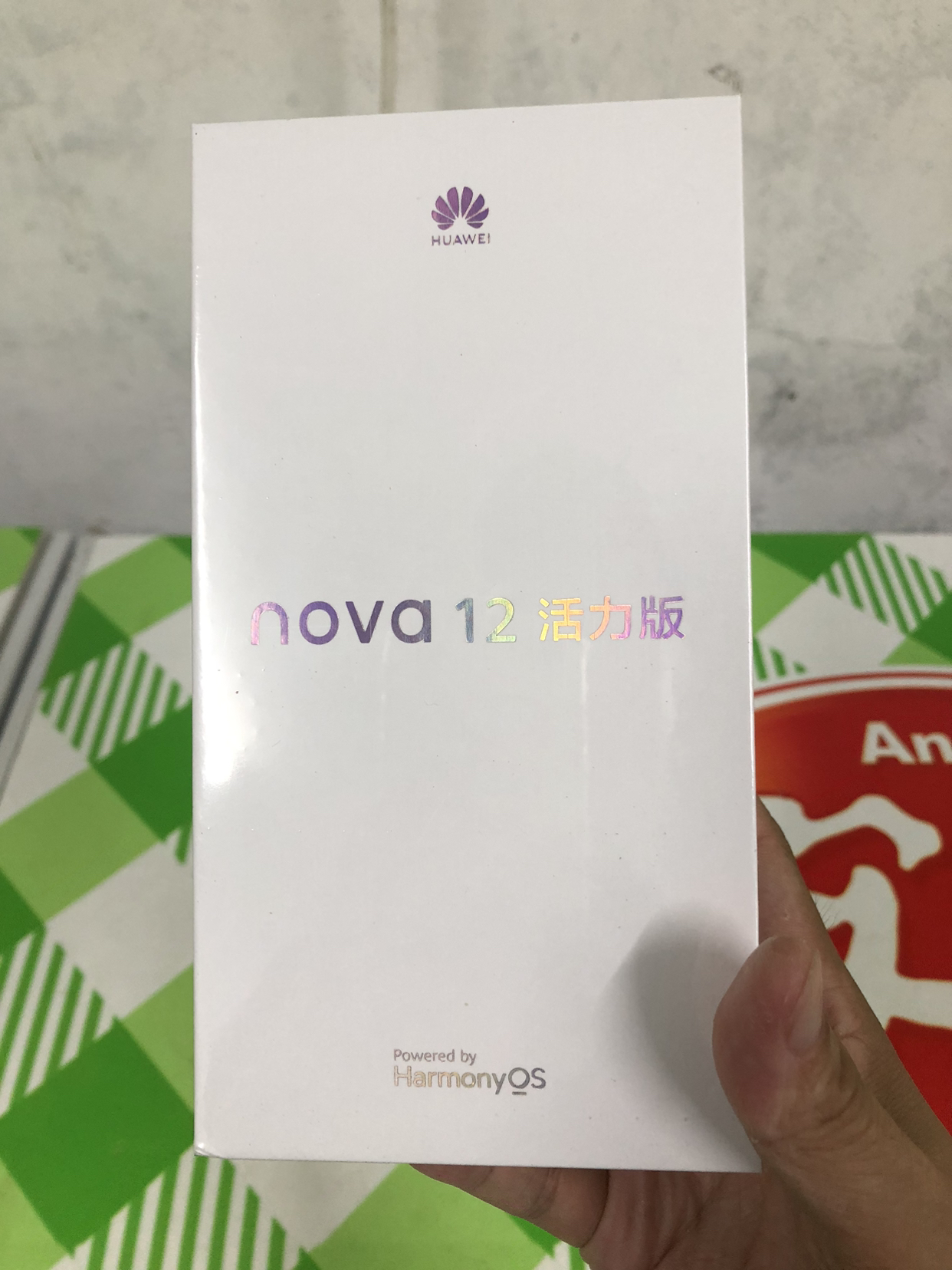 华为/HUAWEI nova 12 活力版 256GB 樱语白 6.88毫米薄潮美直屏 前置6000万超广角人像镜头 后置5000万超感知影像 移动联通电信全网通鸿蒙智能手机晒单图