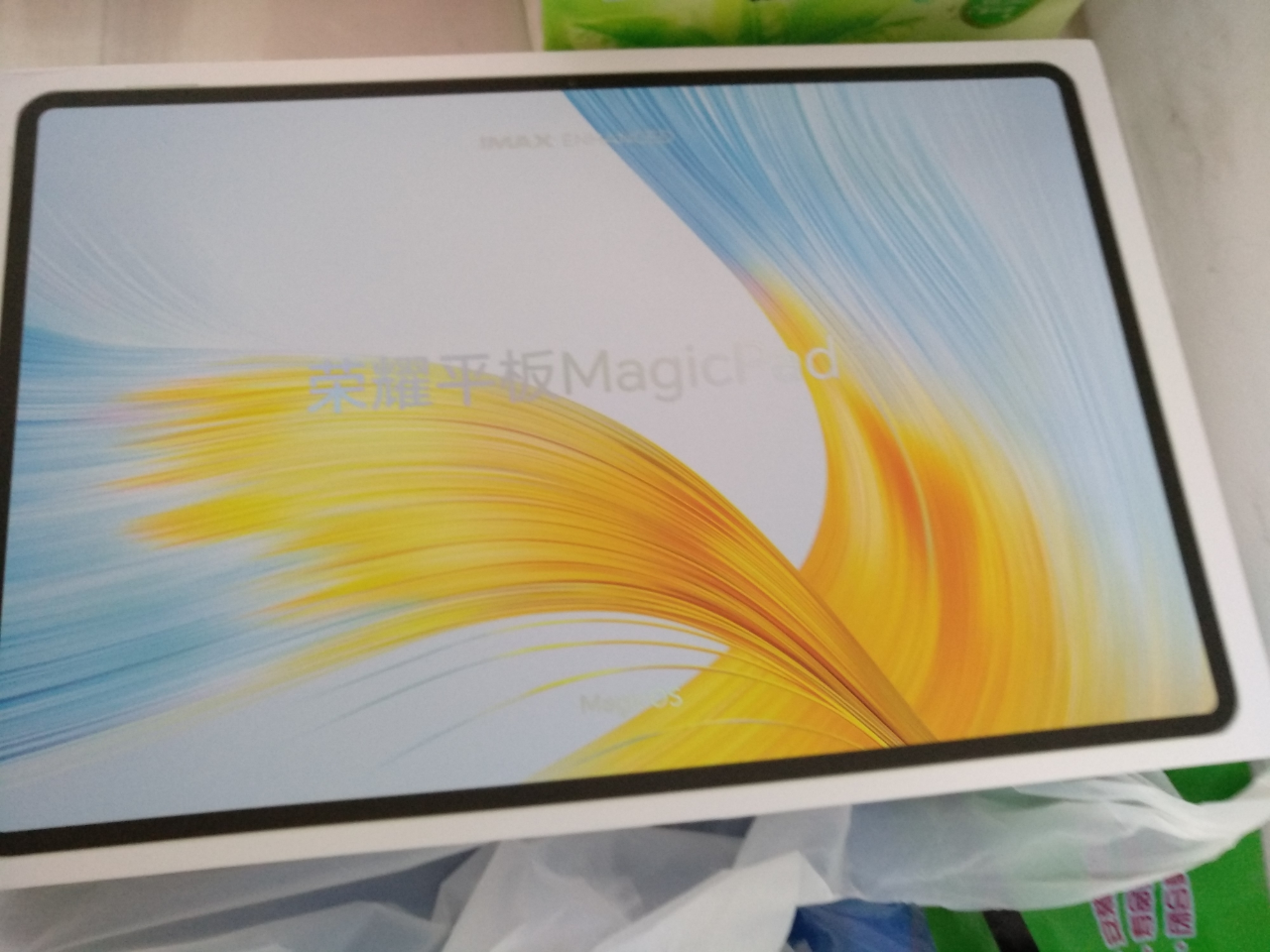 HONOR/荣耀MagicPad 13英寸高清全面屏平板电脑144Hz高刷网课学习办公游戏 12+256GB[WiFi版]天青色晒单图