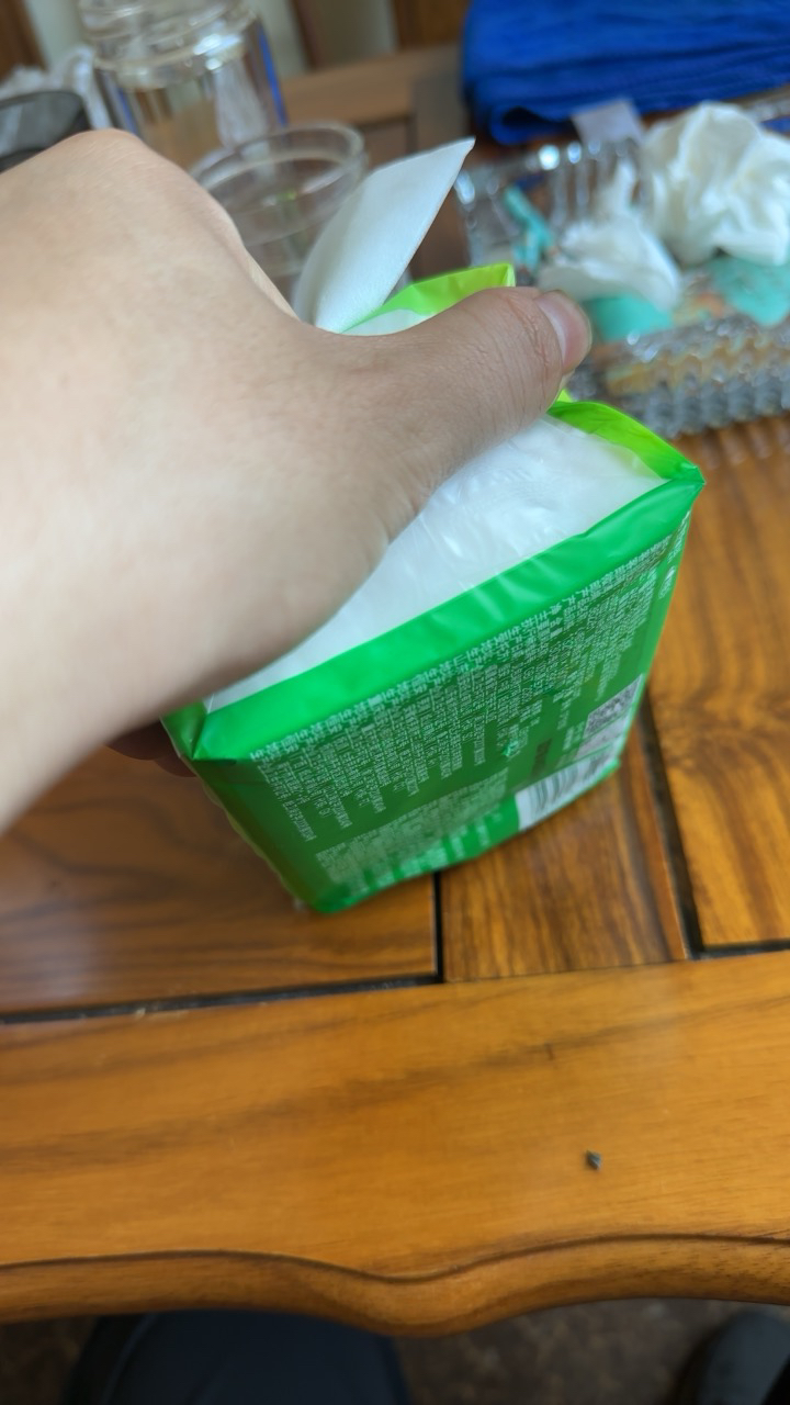[3包装]舒可乐抽纸四层加厚420张大号餐巾纸大尺寸擦手纸家庭实惠装卫生纸巾晒单图