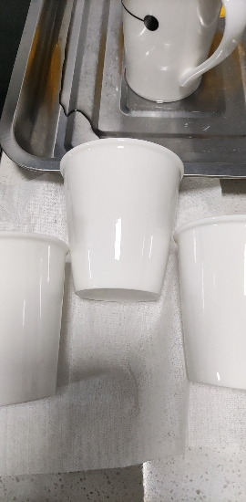 LICHEN 景德镇纯白陶瓷杯 骨瓷纯白茶杯水杯一个晒单图