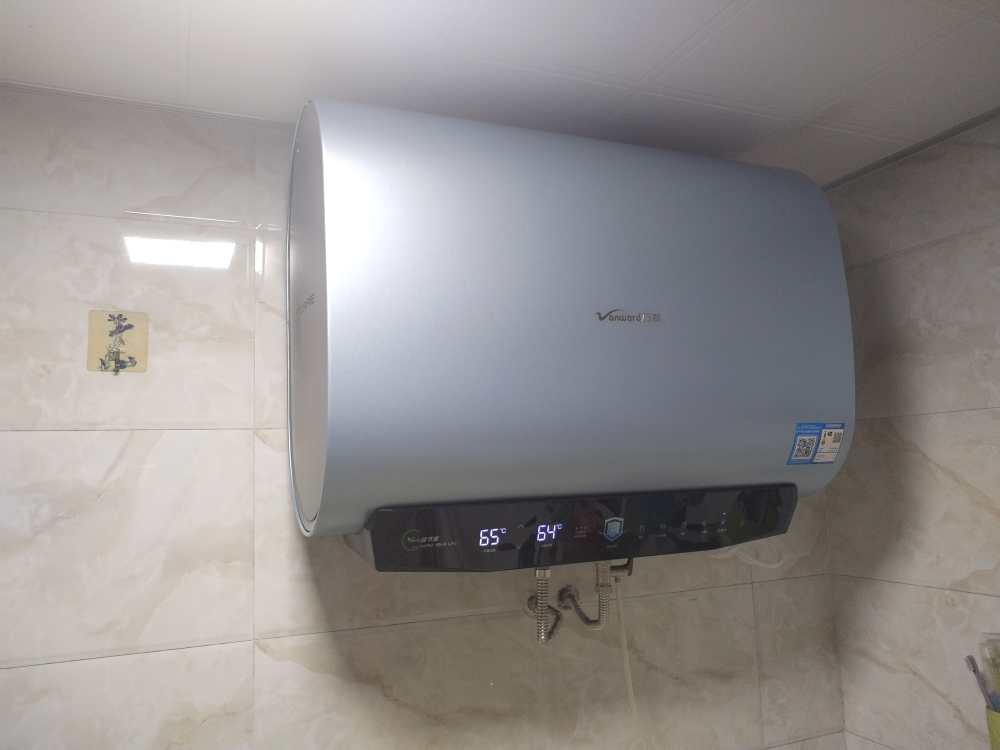 万和(Vanward) 扁桶纤薄电热水器速热 储水式电热水器60升家用增容E60-A6WW30晒单图