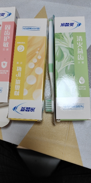 冷酸灵抗敏感牙膏120克*3支装360g家庭装 菌衡护敏/固齿护敏/清火益齿多效合一清新口气缓解牙龈敏感晒单图