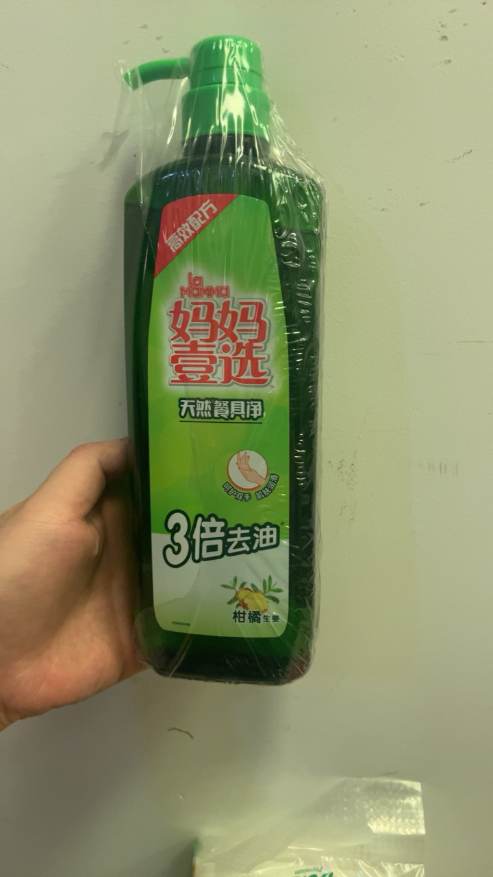 妈妈壹选洗洁精果蔬餐具通用餐具净800g晒单图