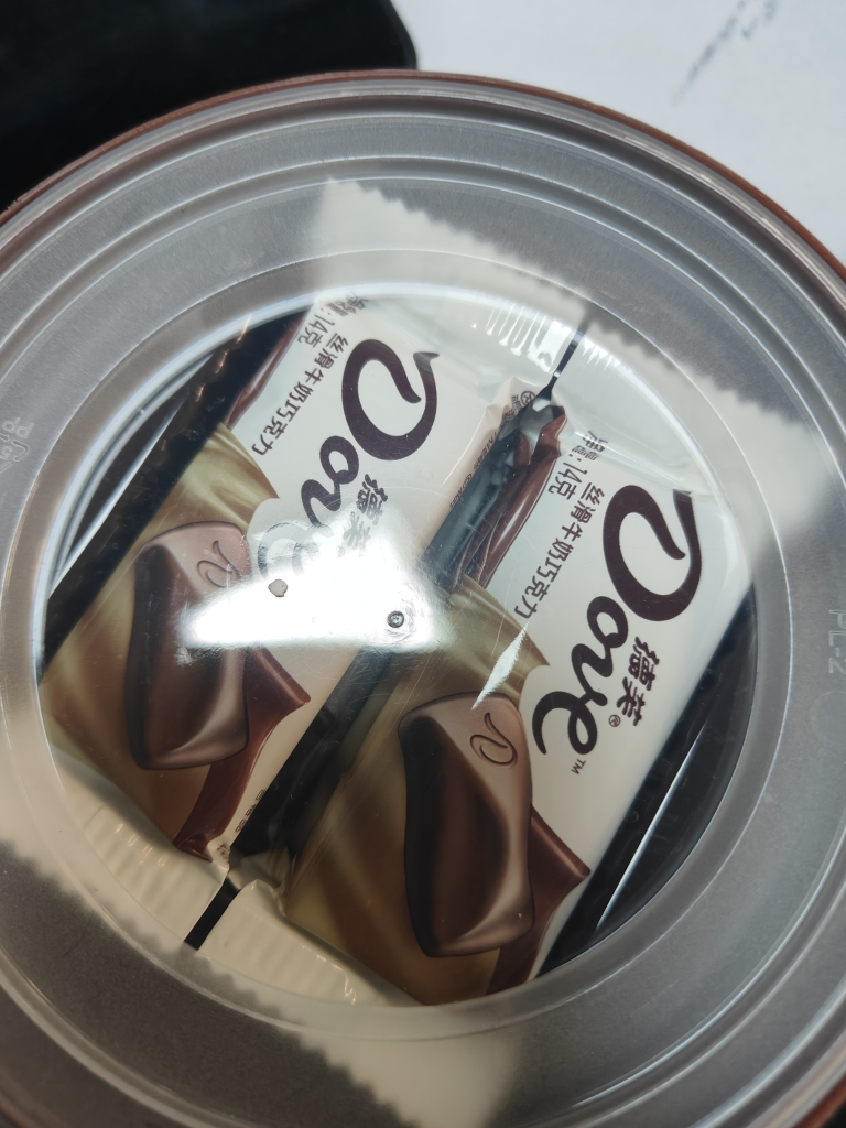 德芙(DOVE)巧克力碗装112g*2碗丝滑牛奶香浓黑巧克力网红小零食情人节520礼物晒单图
