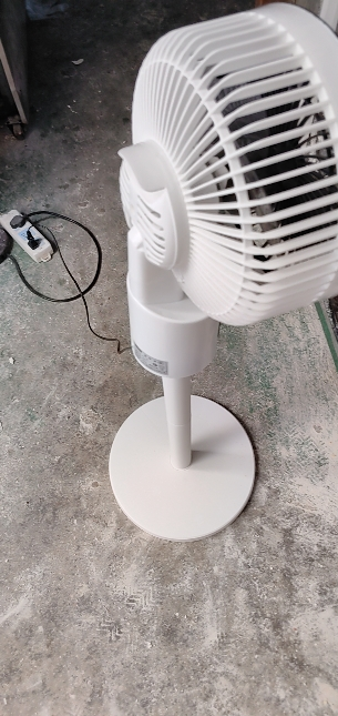 扬子空气循环扇电风扇家用落地扇台扇客厅卧室台立两用电风扇-白色机械款晒单图