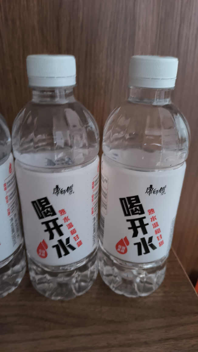 康师傅喝开水熟水饮用水380ml*3瓶纯净水瓶装水会议家庭用水晒单图