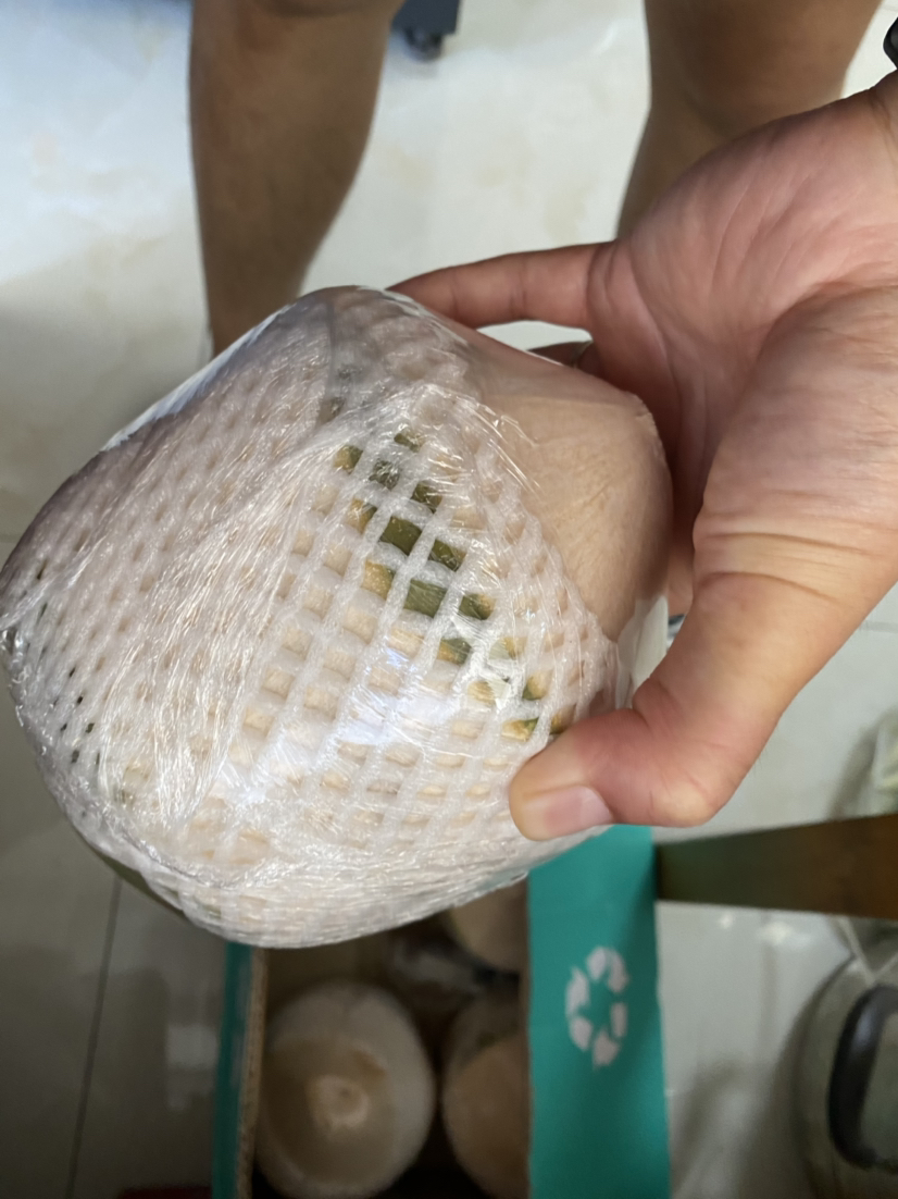 [西沛生鲜]海南椰青 当季热带水果 水果椰子 4个装 现摘现发 营养美味 清甜可口 西沛晒单图