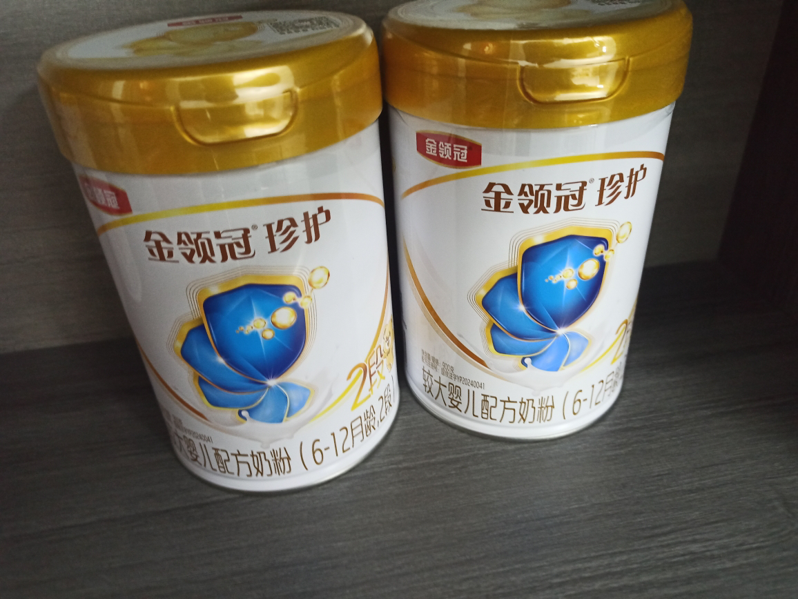 伊利(YILI)金领冠珍护较大婴儿配方奶粉 2段(6-12个月适用) 900g罐装晒单图