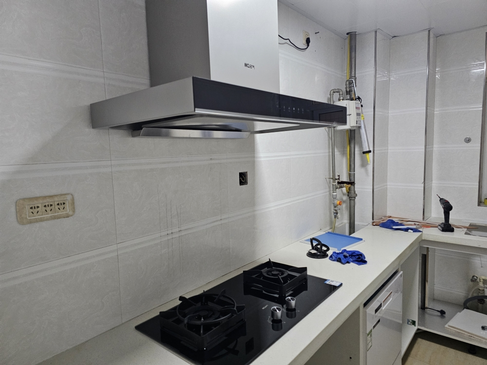 老板集团出品 名气(MQ)24m³烟灶套餐抽油烟机顶吸变频油烟机烟灶套装家用燃气套装A8816+A6510B(天然气)晒单图
