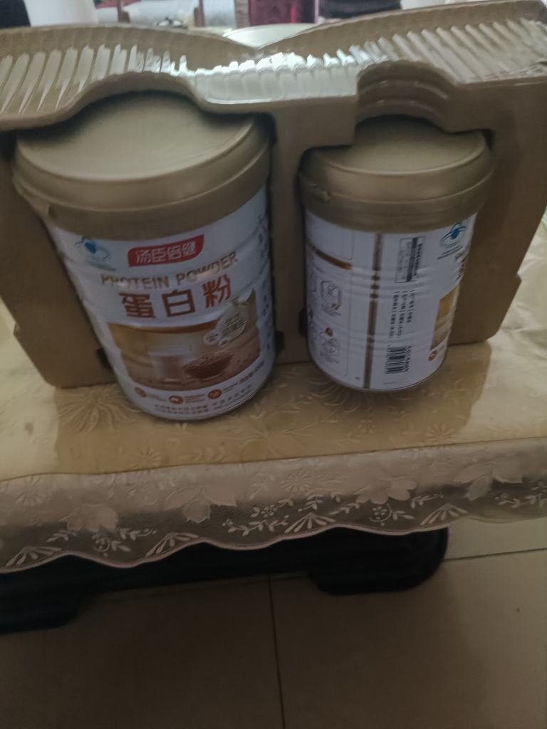 [礼盒装共1200g]汤臣倍健蛋白粉2套( 450g+150g)配礼袋 汤臣倍健双蛋白粉增强免疫力 旗舰店正品晒单图