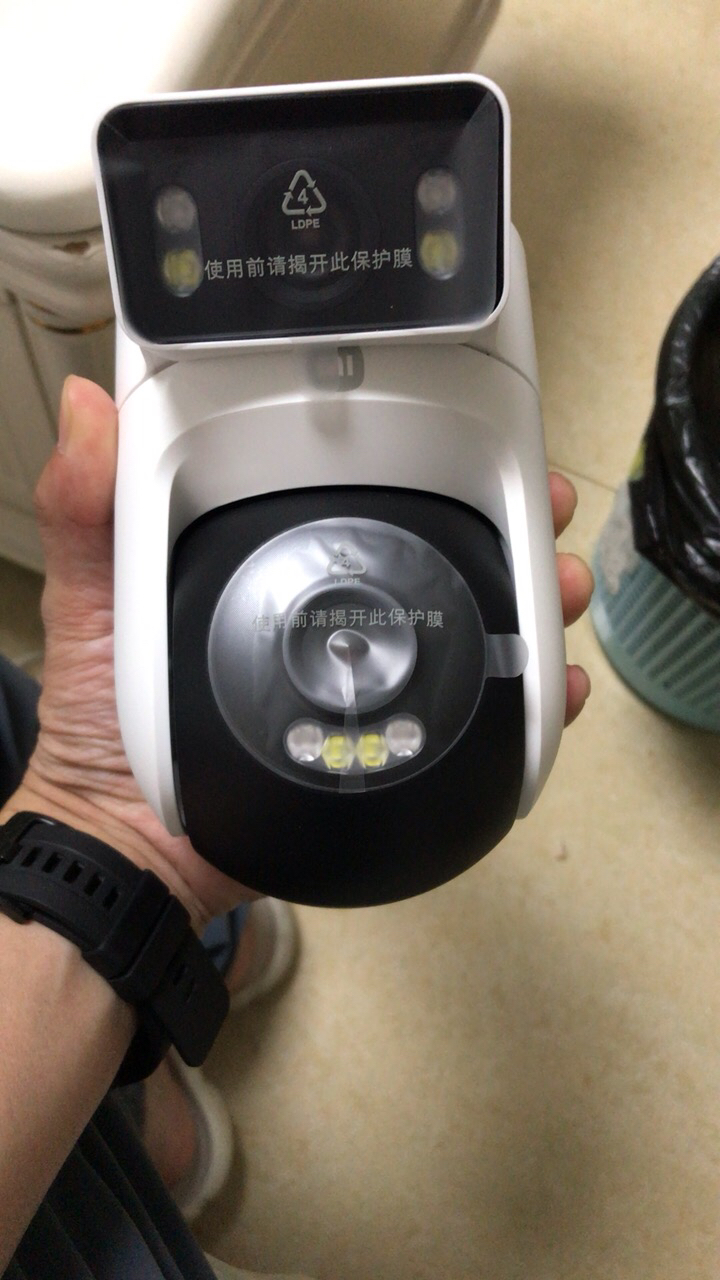 小米室外摄像机CW500双摄版监控器家用户外门口远程手机摄像头防尘防水晒单图